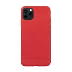 Carbon rood telefoonhoesje iPhone 12 Pro Max