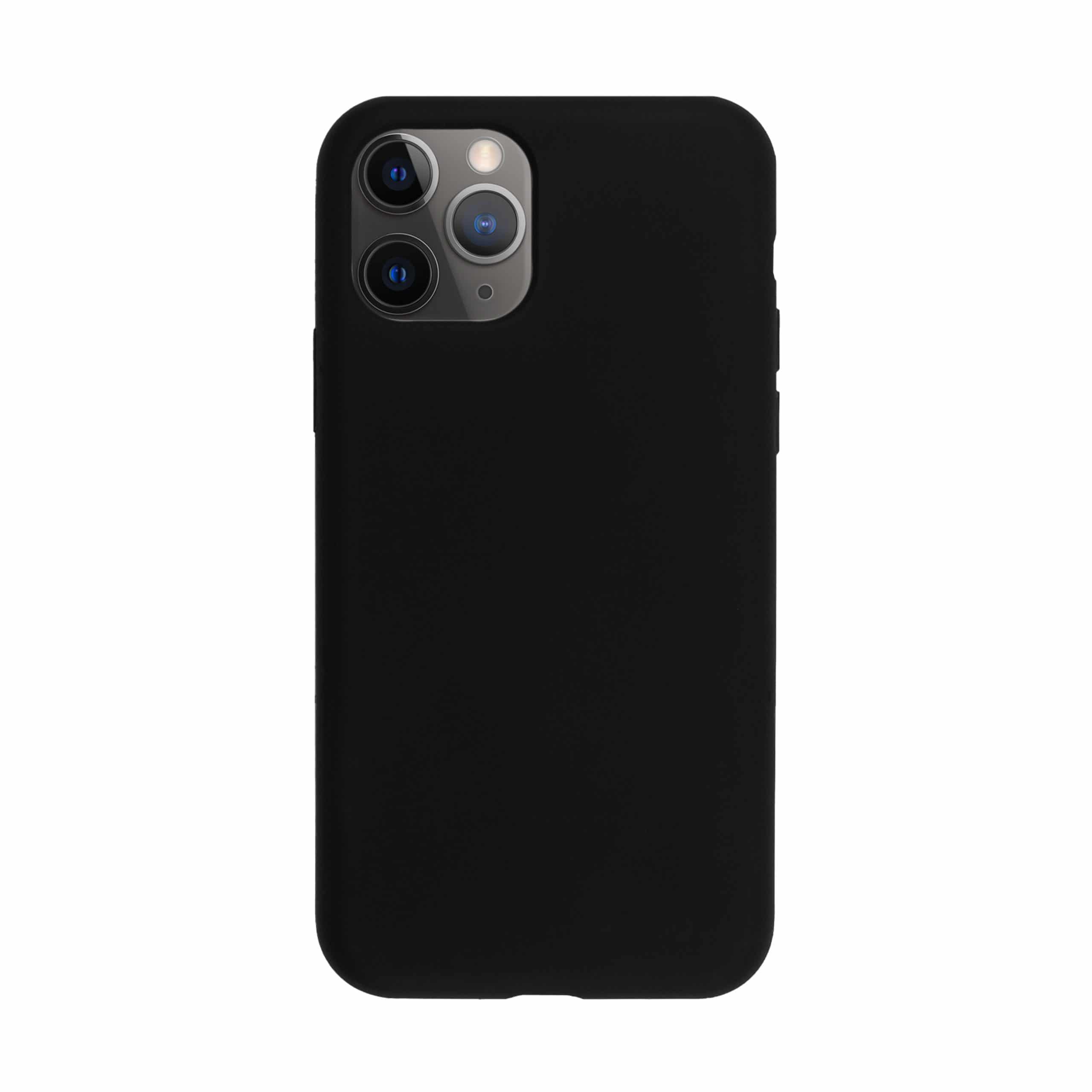 zwart siliconen telefoonhoesje iPhone 11 Pro