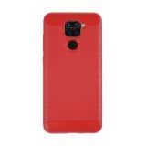 Carbon hoesje voor Xiaomi Redmi rood