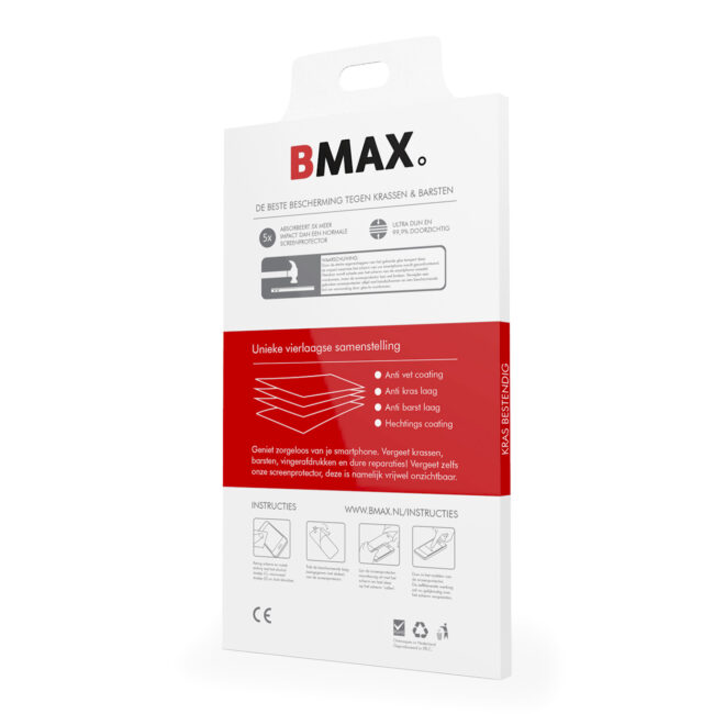 instructies BMAX verpakking plaatsen