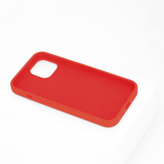 Rood siliconen back cover iphone 13