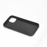 zwarte telefoon hoesje voor de iPhone 14 met carbon look