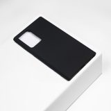 Silicone telefoonhoesje Galaxy Note 20 Zwart