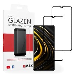 Glazen screenprotector Poco M3
