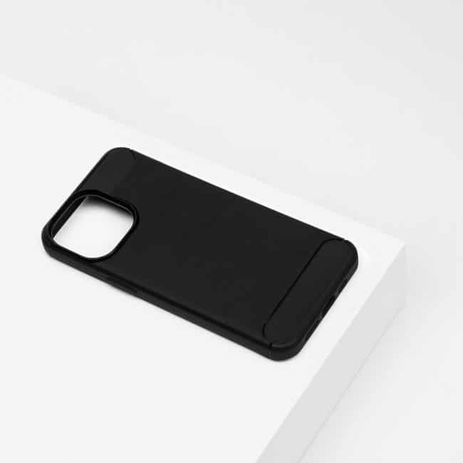 Carbon zwart telefoonhoesje iPhone 13 Pro