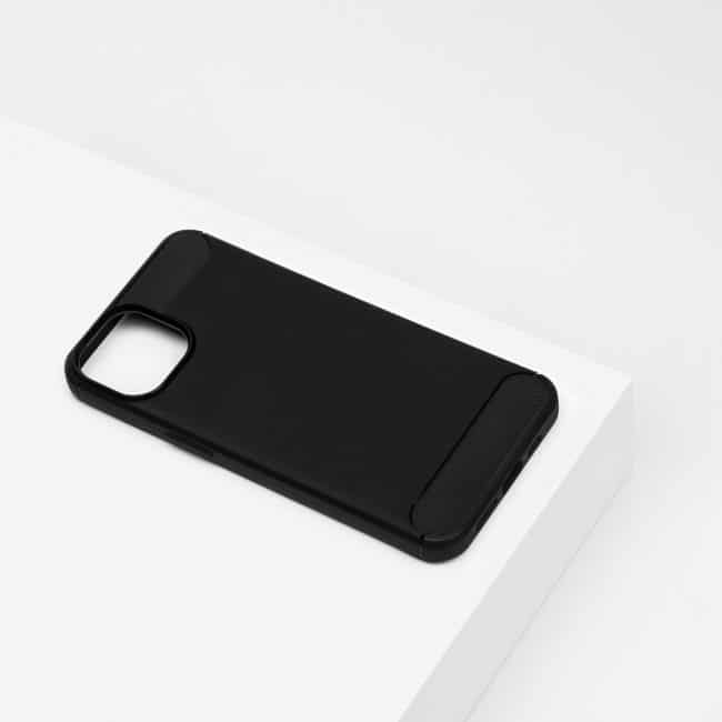 Carbon zwart telefoonhoesje iPhone 13 Mini