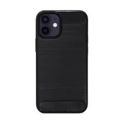 Carbon zwart telefoonhoesje iPhone 12 Mini