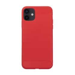 Carbon rood telefoonhoesje iPhone 12 Mini