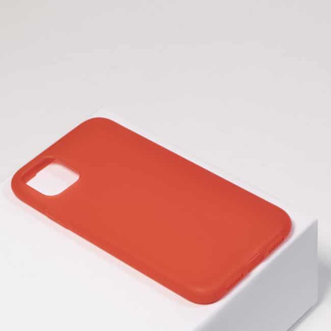 iPhone 11 rood latex soft case hoesjes