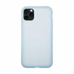 iPhone 11 Pro lichtblauw Liquid latex soft case hoesje