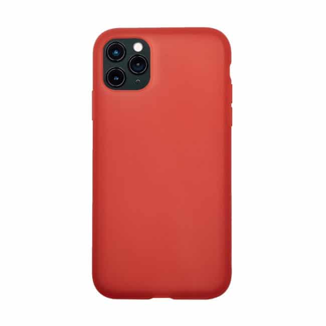 iPhone 11 Pro Max rood latex soft case hoesje
