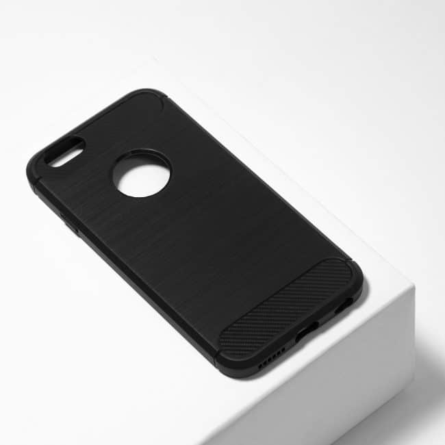 carbon zwarte telefoonhoesje iPhone 6/6s