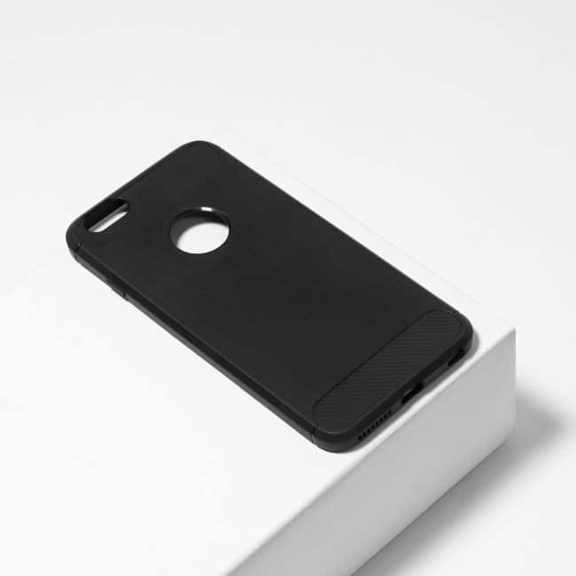 Carbon zwarte telefoonhoesje iPhone 6/6s Plus