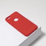 Carbon rode telefoonhoesje iPhone 6/6s Plus