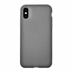 iPhone X/Xs zwart soft case hoesje