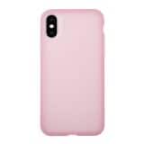 iPhone X/Xs roze soft case hoesje