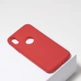 Carbon rode hoesje iPhone Xr