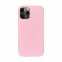 iPhone 12 Pro Max hoesje licht roze