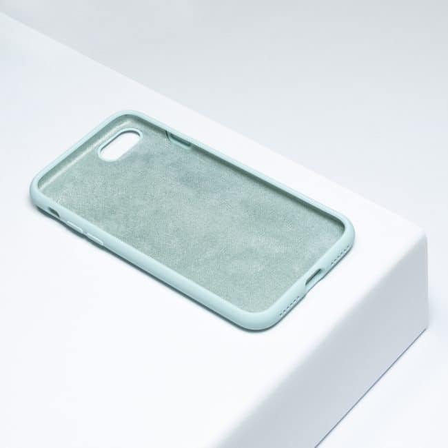 Turquoise hoesje voor iPhone SE 2022