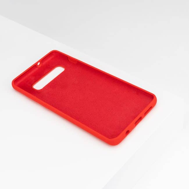 rood telefoonhoesje Samsung Galaxy S10 Plus
