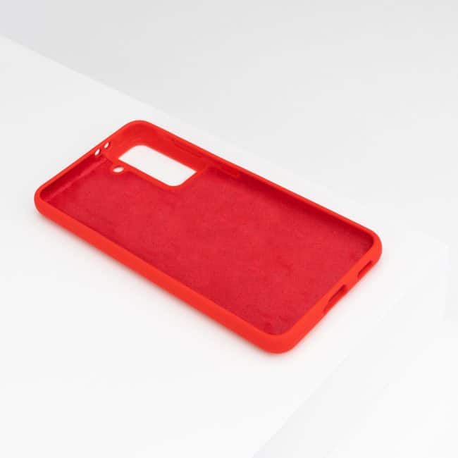rood hoesje Samsung Galaxy S21