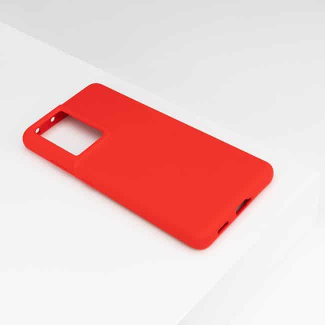 rood hoesje Samsung Galaxy S21 Ultra