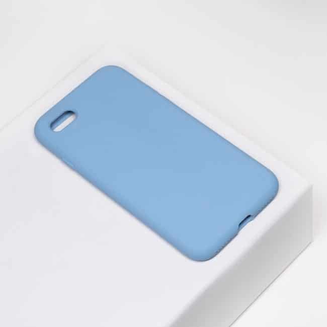 Lichtblauw hoesje voor iPhone SE 2022