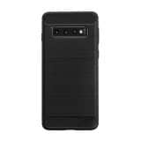 Samsung Galaxy S10 Plus carbon telefoonhoesje zwart