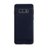 Samsung Galaxy S10e carbon telefoonhoesje Blauw