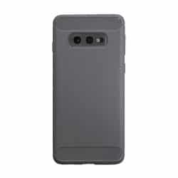 Samsung Galaxy S10e carbon telefoonhoesje grijs