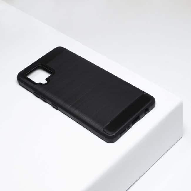 Samsung Galaxy A42 carbon hoesje zwart