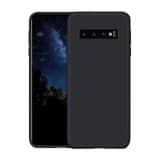 Samsung Galaxy S10 Plus zwart siliconen hard case hoesje
