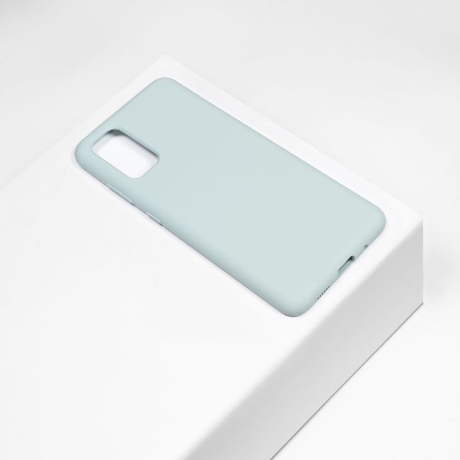 Turquoise siliconen telefoonhoesje Samsung Galaxy S20