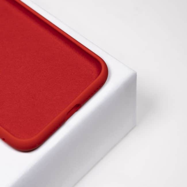 rood siliconen telefoonhoesje iPhone 11 Pro Max