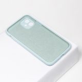 zeeblauw siliconen telefoonhoesje iPhone 11