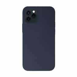 donkerblauw siliconen telefoonhoesje iPhone 12 Pro Max