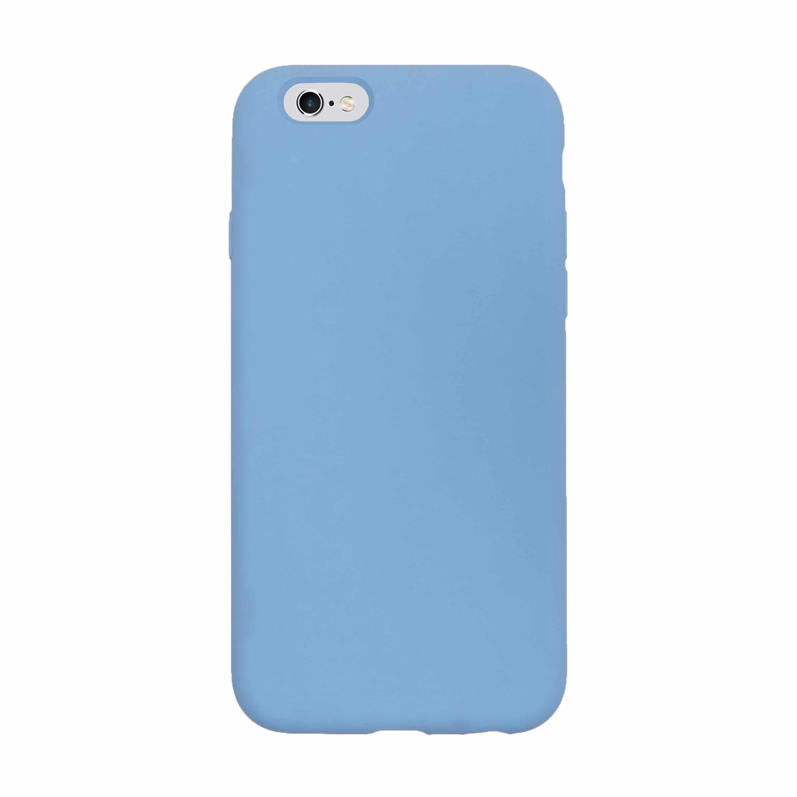 lichtblauw siliconen telefoonhoesje iPhone 6/6s
