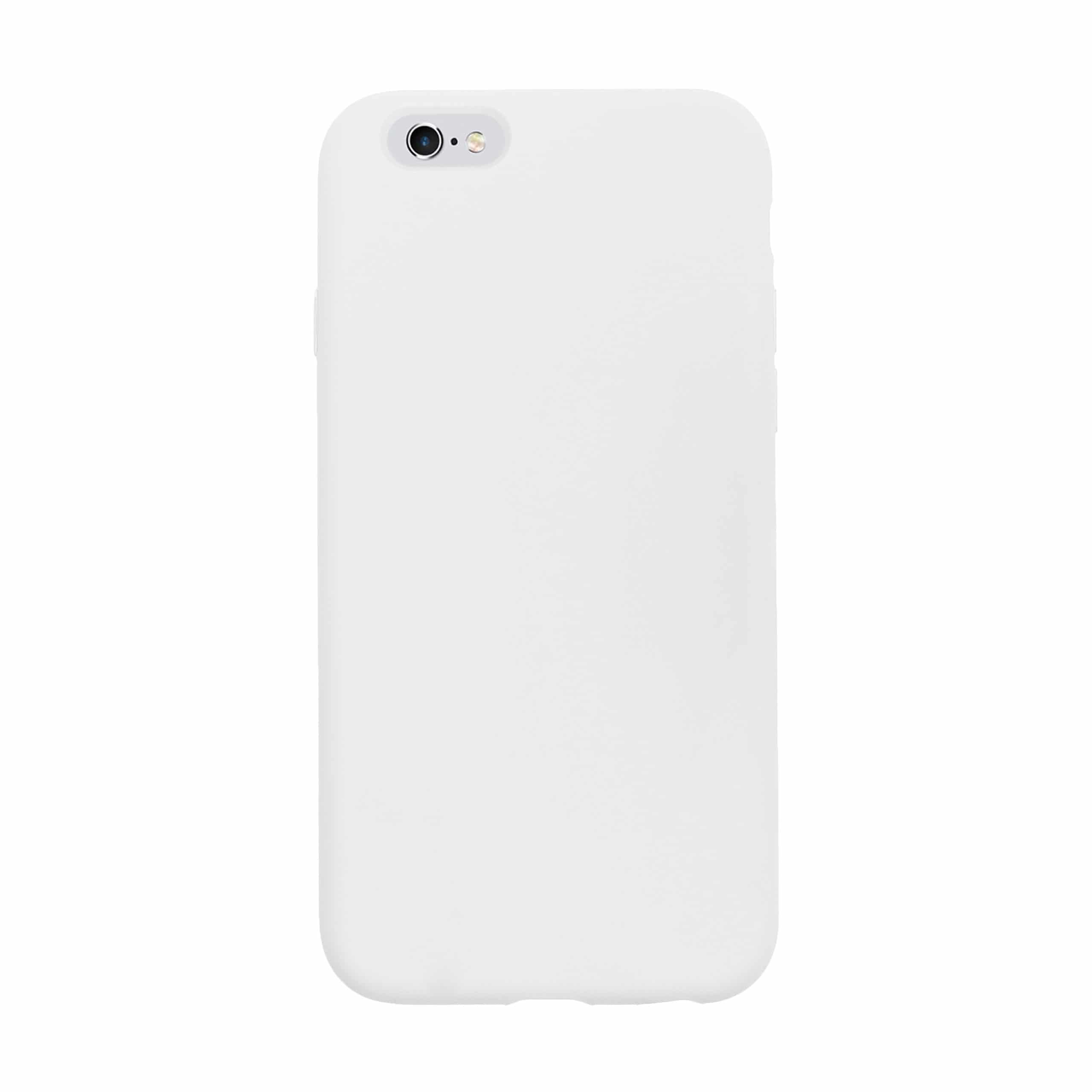 wit siliconen telefoonhoesje iPhone 6/6s
