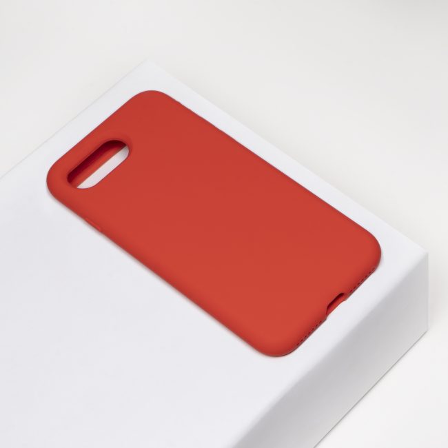 rood siliconen telefoonhoesje iPhone 7/8 Plus