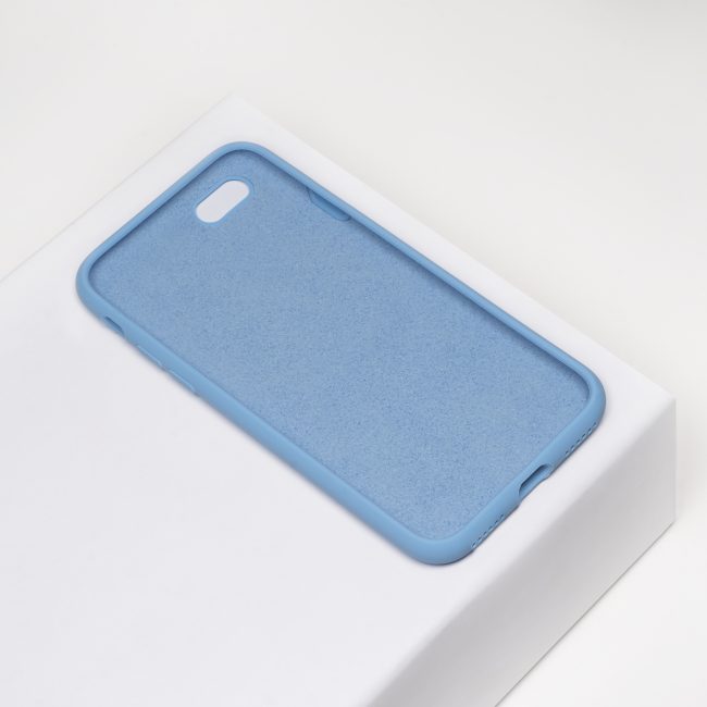 lichtblauw siliconen telefoonhoesje iPhone 7/8