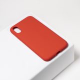 rood siliconen telefoonhoesje iPhone Xr