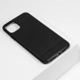 zwarte carbon telefoonhoesje iPhone 11