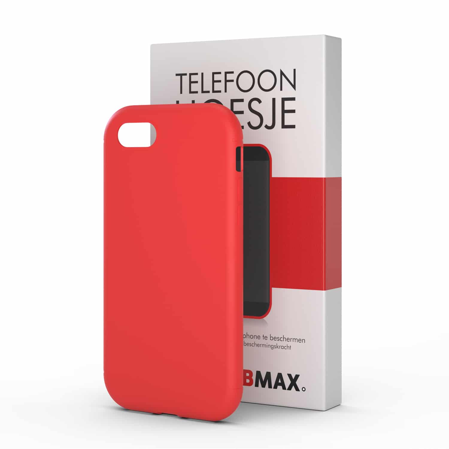 iPhone 7/8 rood Essential hoesje
