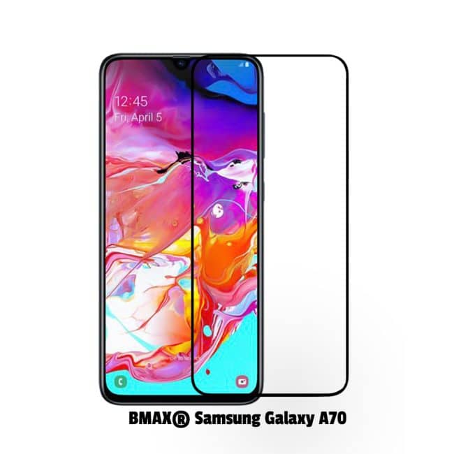 Samsung Galaxy A70 glazen full cover screenprotectors